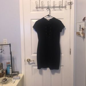 Mini black dress